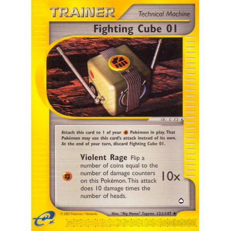 Fighting Cube 01 (Reverse Holo)