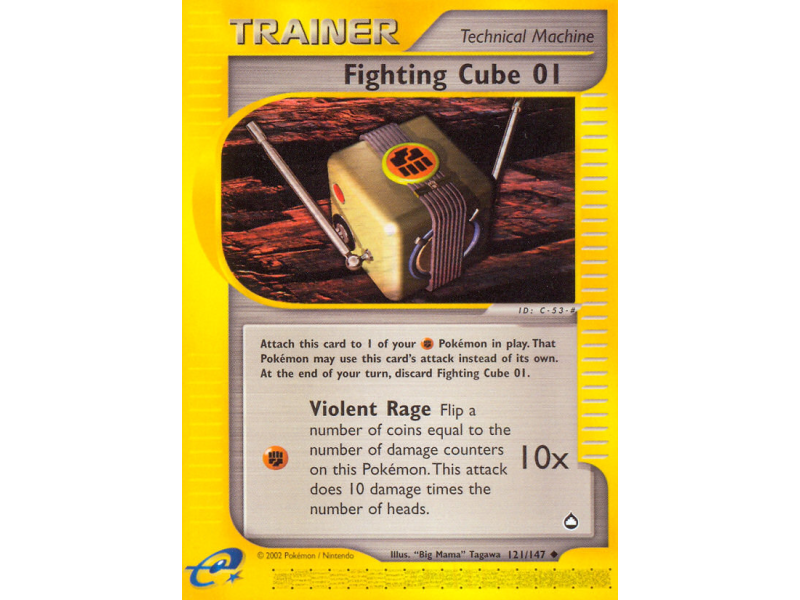 Fighting Cube 01 (Reverse Holo)