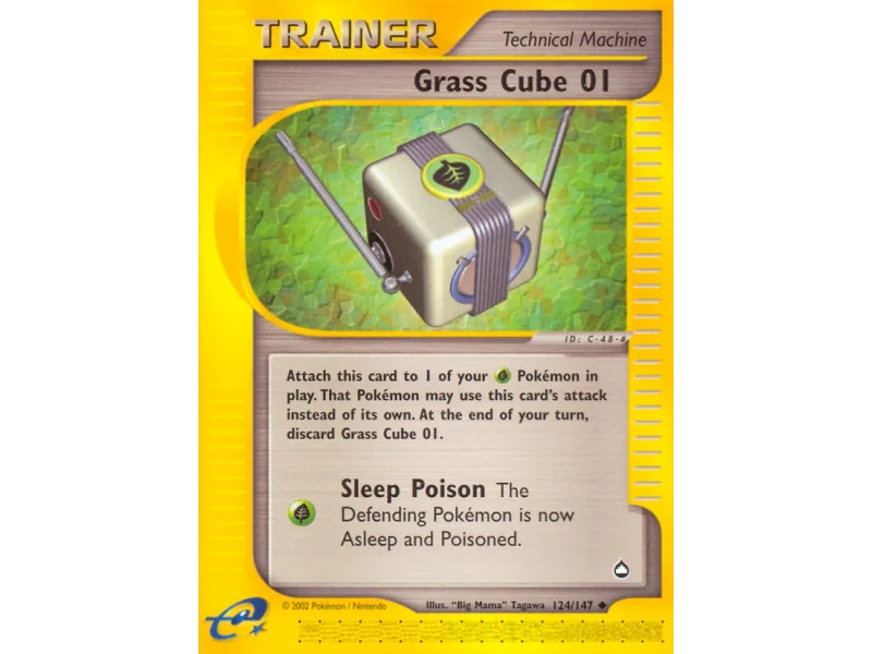 Grass Cube 01 (Reverse Holo)