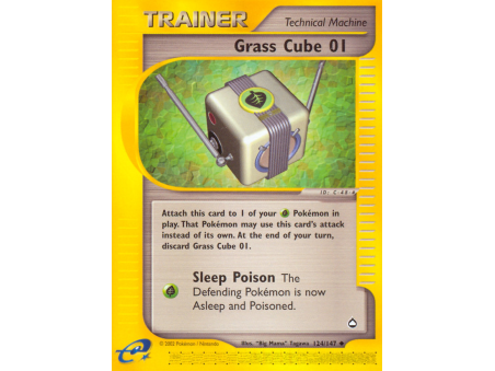 Grass Cube 01 (Reverse Holo)