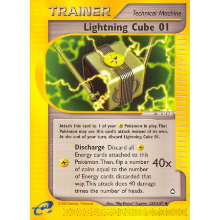Lightning Cube 01 (Reverse Holo)