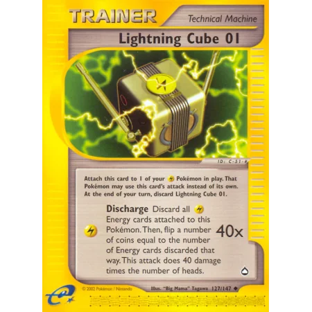 Lightning Cube 01 (Reverse Holo)