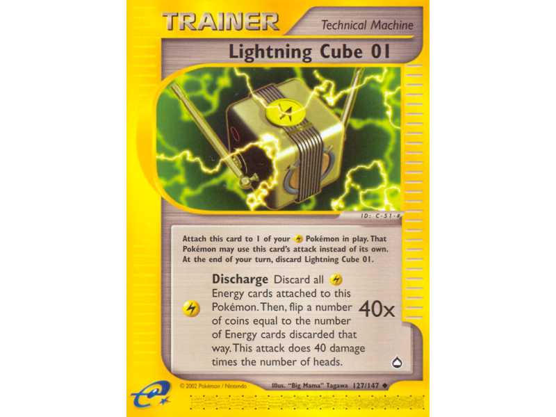 Lightning Cube 01 (Reverse Holo)