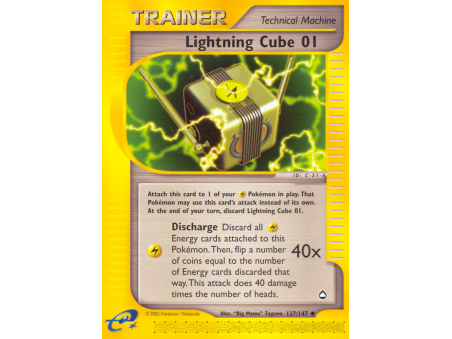 Lightning Cube 01 (Reverse Holo)