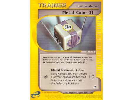 Metal Cube 01 (Reverse Holo)