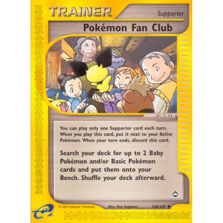 Pokémon Fan Club (Reverse Holo)