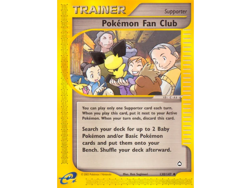 Pokémon Fan Club (Reverse Holo)