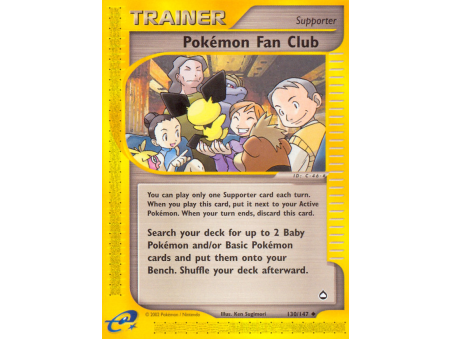 Pokémon Fan Club (Reverse Holo)