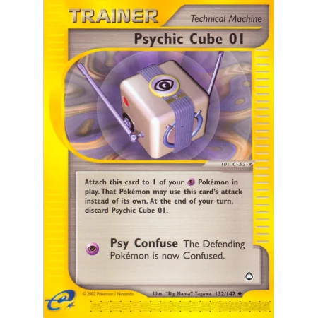 Psychic Cube 01 (Reverse Holo)
