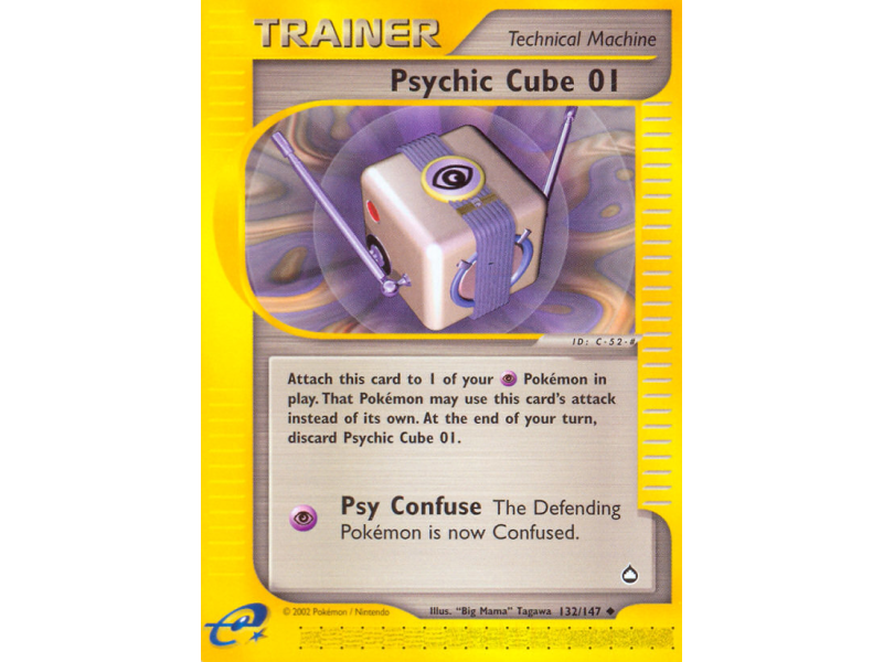 Psychic Cube 01 (Reverse Holo)