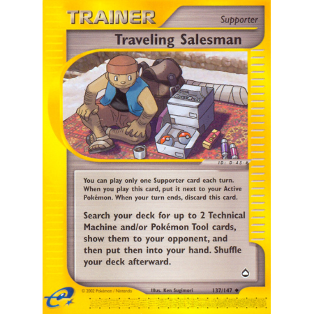 Traveling Salesman (Reverse Holo)