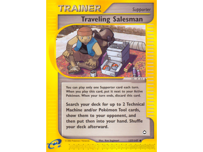 Traveling Salesman (Reverse Holo)