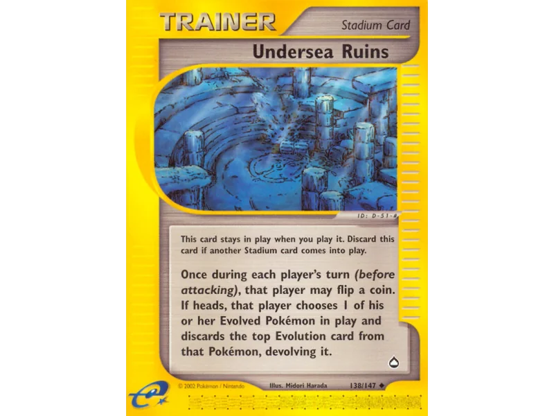 Undersea Ruins (Reverse Holo)