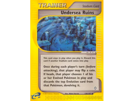 Undersea Ruins (Reverse Holo)