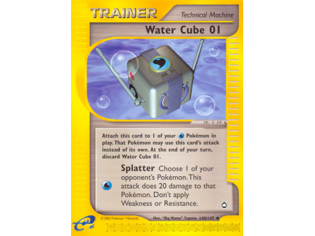 Water Cube 01 (Reverse Holo)