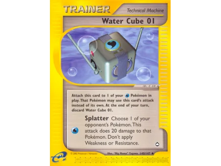 Water Cube 01 (Reverse Holo)