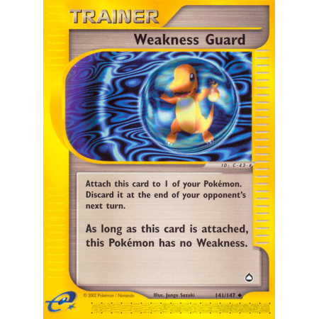 Weakness Guard (Reverse Holo)