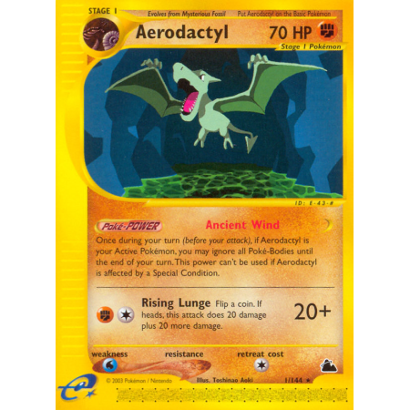 Aerodactyl (Reverse Holo)