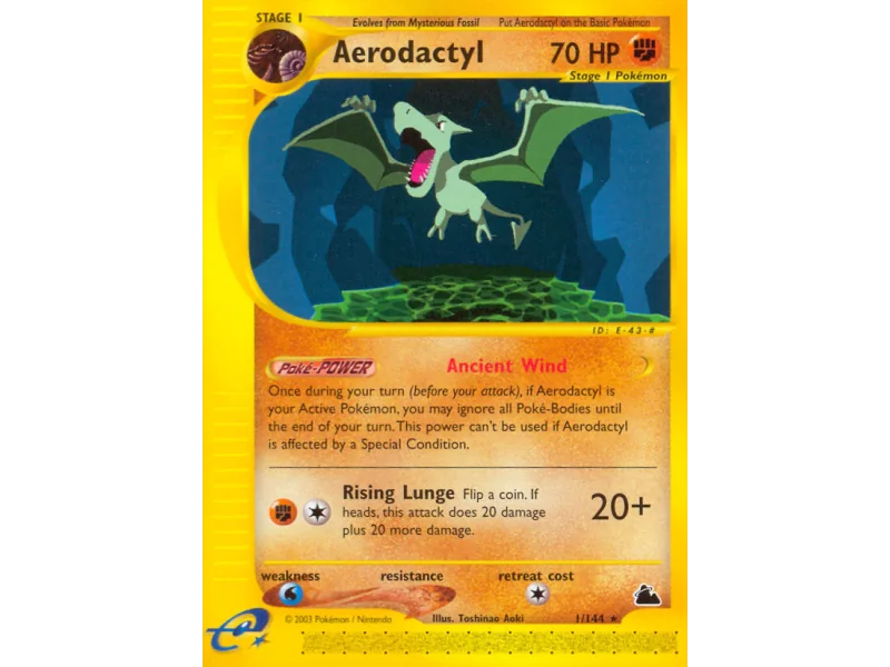 Aerodactyl (Reverse Holo)