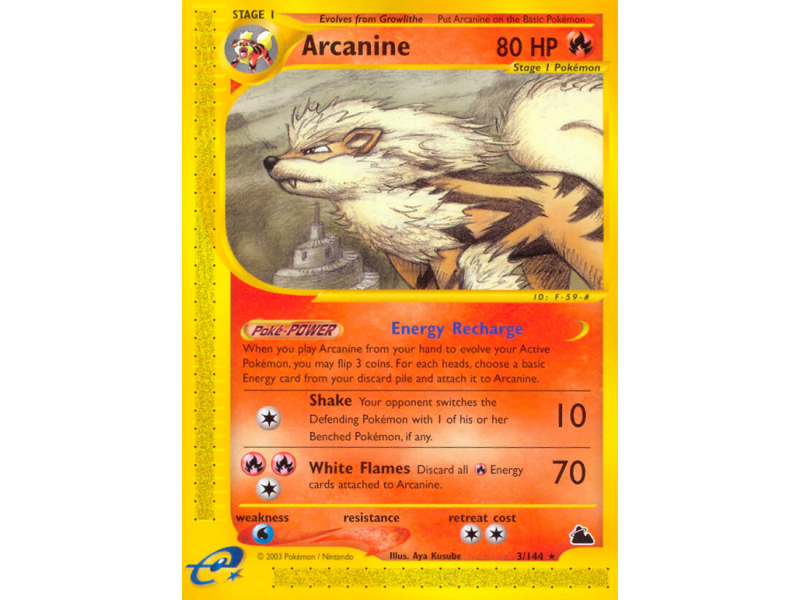 Arcanine (Reverse Holo)