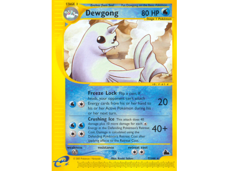Dewgong (Reverse Holo)