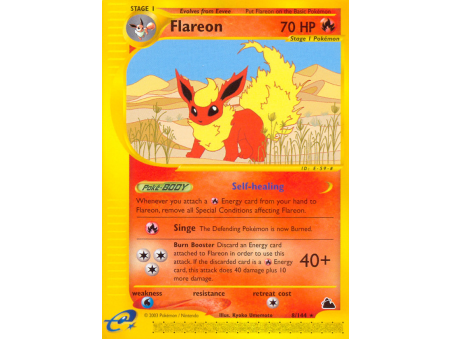 Flareon (Reverse Holo)