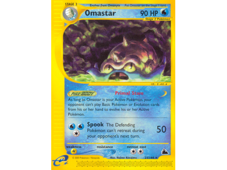 Omastar (Reverse Holo)