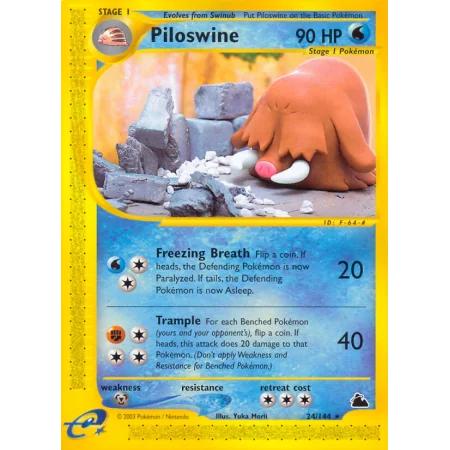 Piloswine (Reverse Holo)