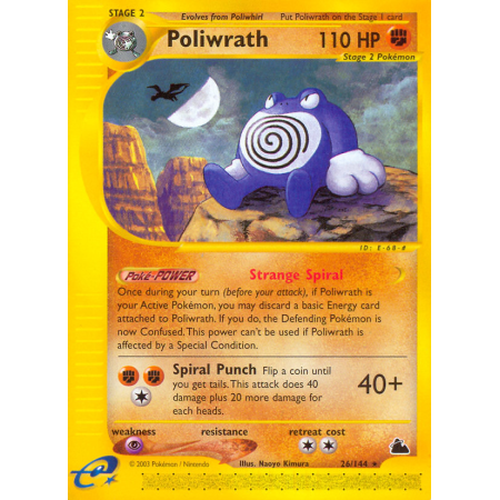 Poliwrath (Reverse Holo)