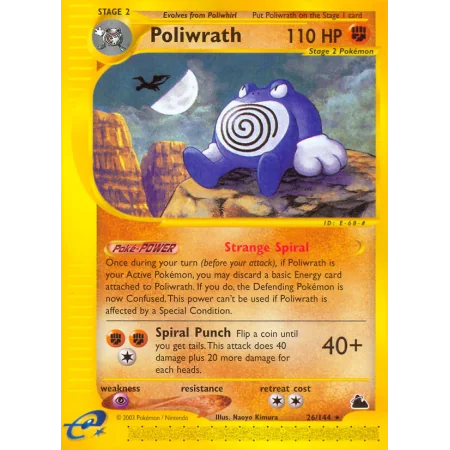 Poliwrath (Reverse Holo)