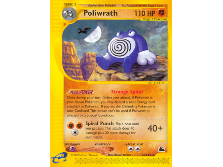 Poliwrath (Reverse Holo)