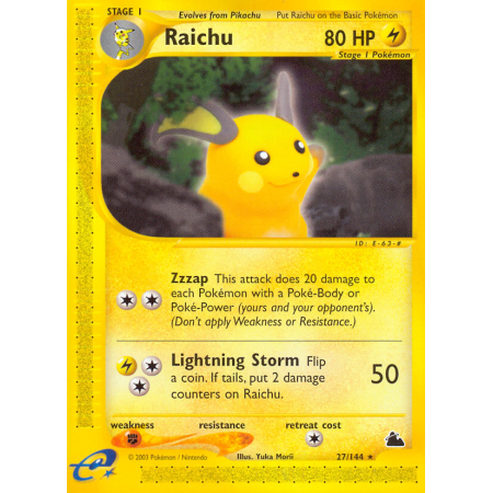 Raichu (Reverse Holo)