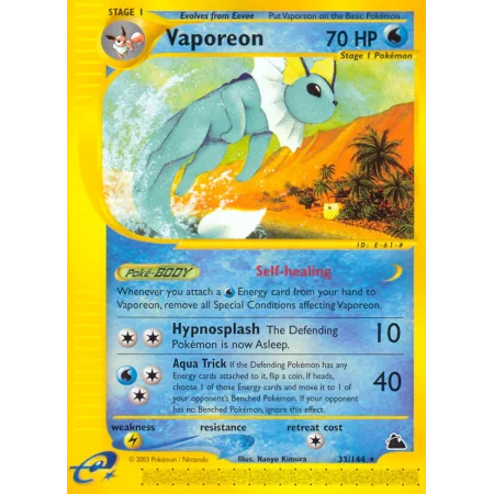 Vaporeon (Reverse Holo)
