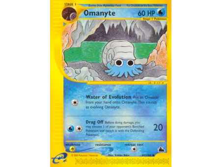 Omanyte (Reverse Holo)