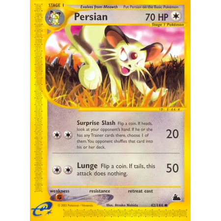 Persian (Reverse Holo)