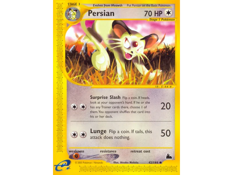 Persian (Reverse Holo)