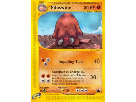 Piloswine (Reverse Holo)