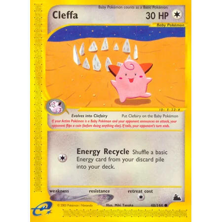 Cleffa (Reverse Holo)