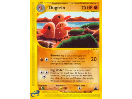 Dugtrio (Reverse Holo)