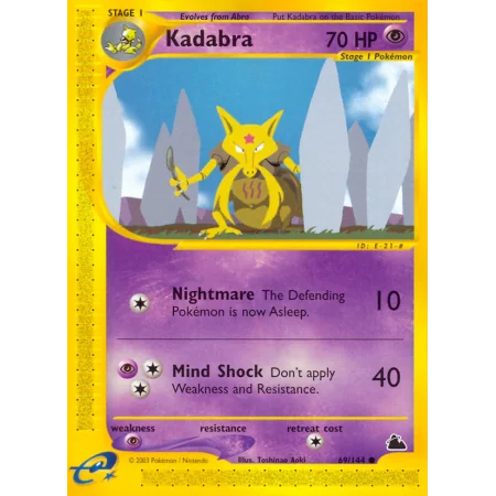Kadabra (Reverse Holo)