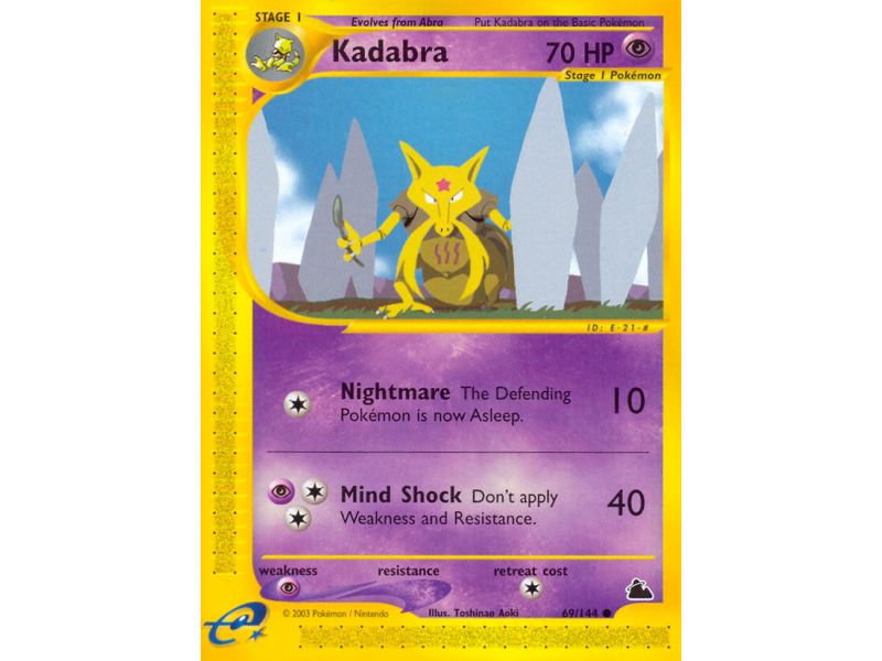 Kadabra (Reverse Holo)