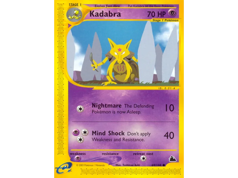 Kadabra (Reverse Holo)