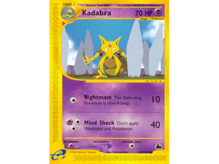 Kadabra (Reverse Holo)