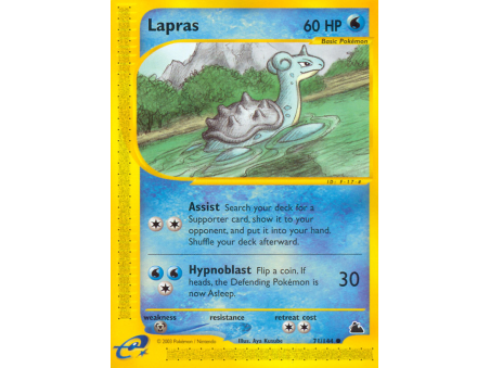 Lapras (Reverse Holo)