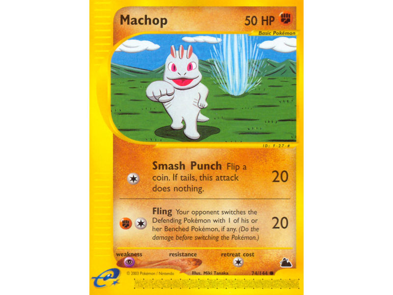 Machop (Reverse Holo)