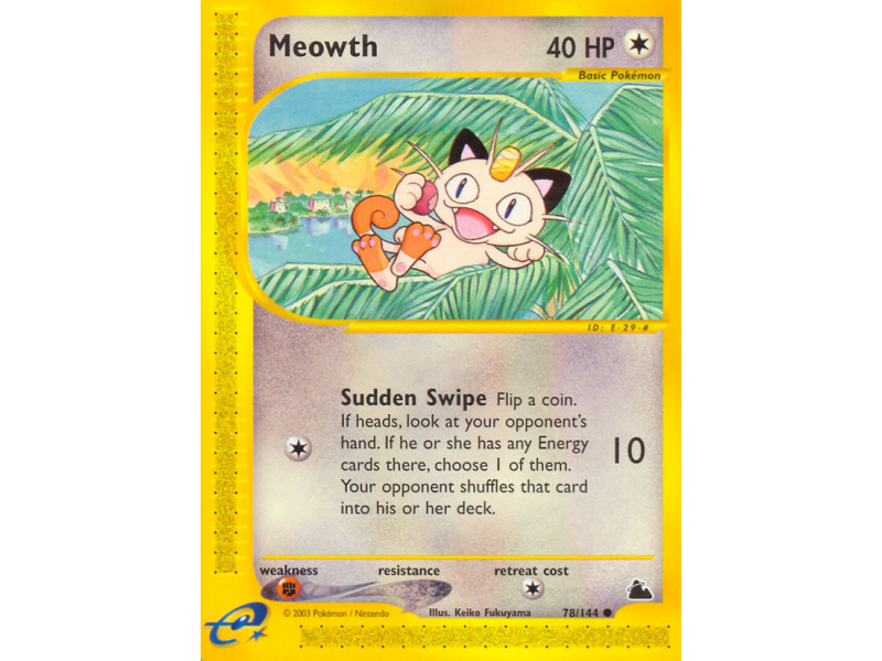 Meowth (Reverse Holo)