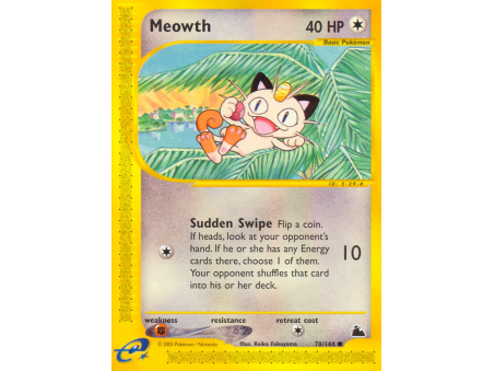 Meowth (Reverse Holo)