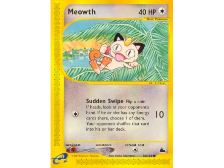Meowth (Reverse Holo)