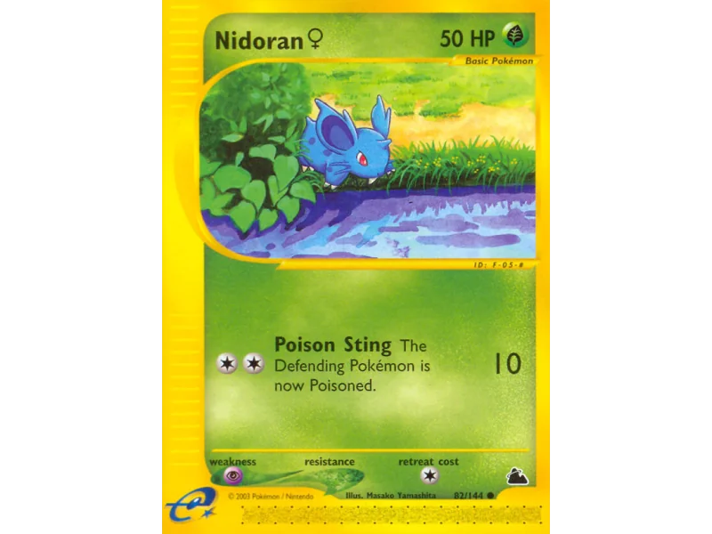 Nidoran ♀ (Reverse Holo)
