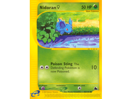 Nidoran ♀ (Reverse Holo)